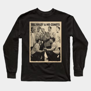 Harmony of the Comets Retro Rock 'n' Roll Tribute Shirt Long Sleeve T-Shirt